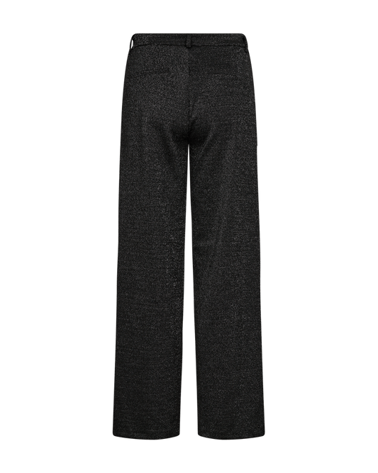 HOSE DAMEN FQNANNILUX VON FREE/QUENT IN SCHWARZ/SILBER MZ#00515 Mode-Zauber