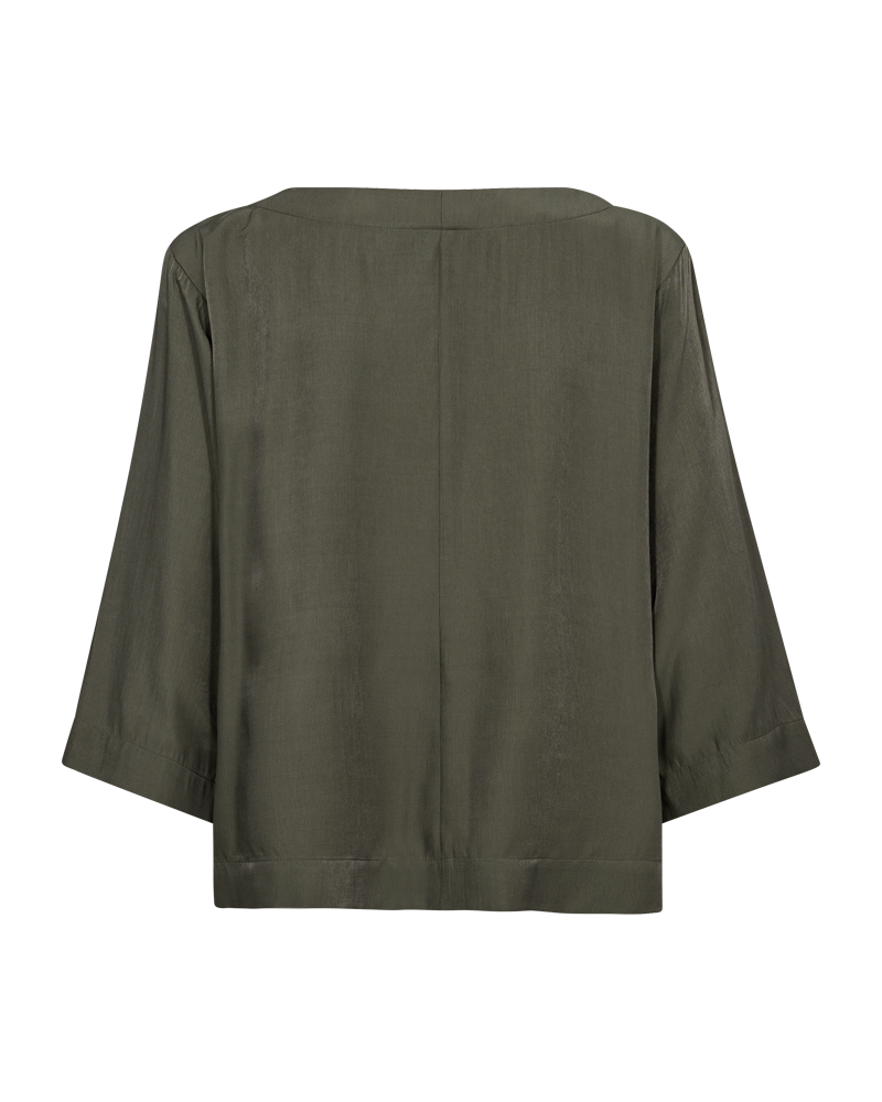 BLUSE FQWEDNESDAY OLIVE MZ#00364 - Mode-Zauber