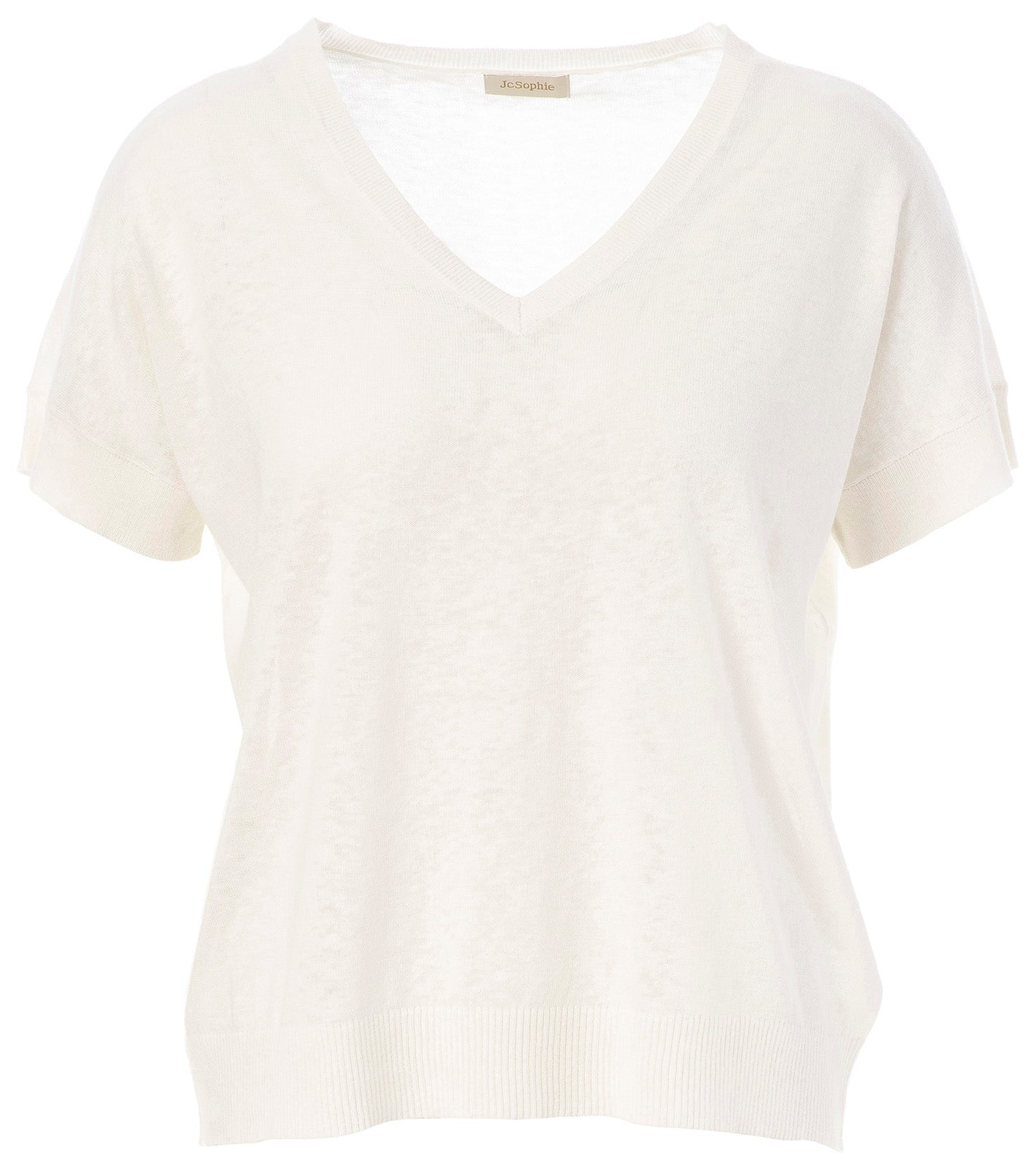 SWEATSHIRT DAMEN DIJON VON JC SHOPIE IN WEISS MZ#00483 Mode-Zauber