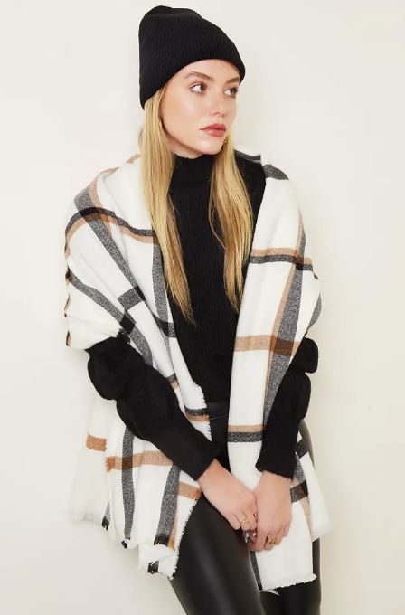 KARIERTER SCHAL MZ#00147