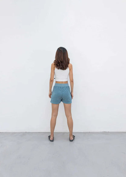 SHORTS  ORI T VON OUTRYGHT IN BLUE CURACAO MZ#00769 Mode-Zauber