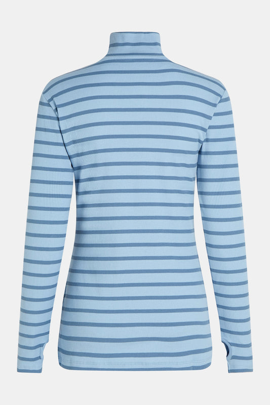 LANGARMSHIRT MIT STREIFEN  W24F1561LTD VON PENN & INK IN SHOWER WATER MZ#00632 Mode-Zauber