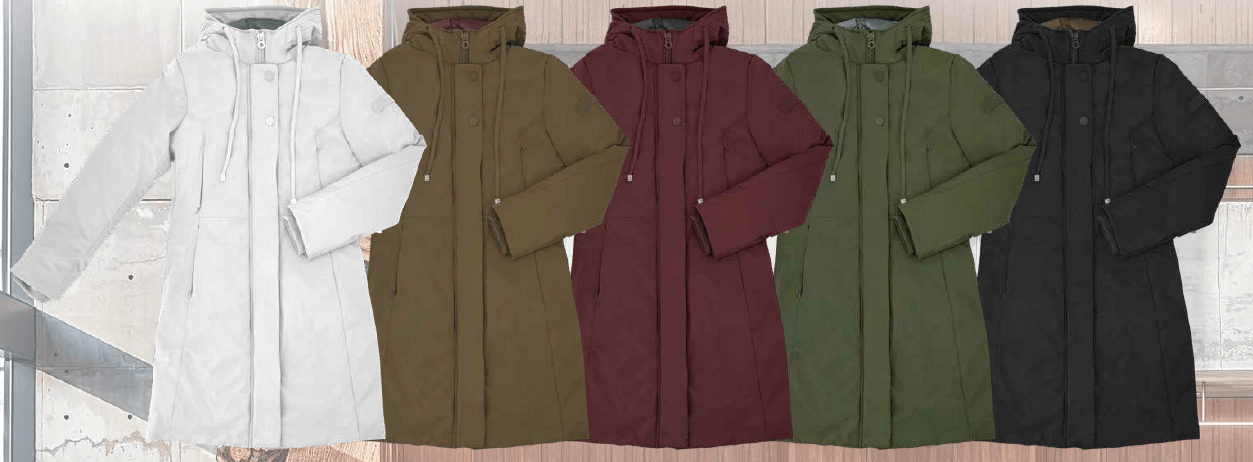 WINTERMANTEL RIW279J VON RIUNIK in SCHWARZ MZ#00994 Mode-Zauber