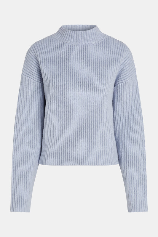 PULLOVER FUER DAMEN W24B279 VON PENN & INK IN LICHT BLAU  MZ#00607 mode-zauber