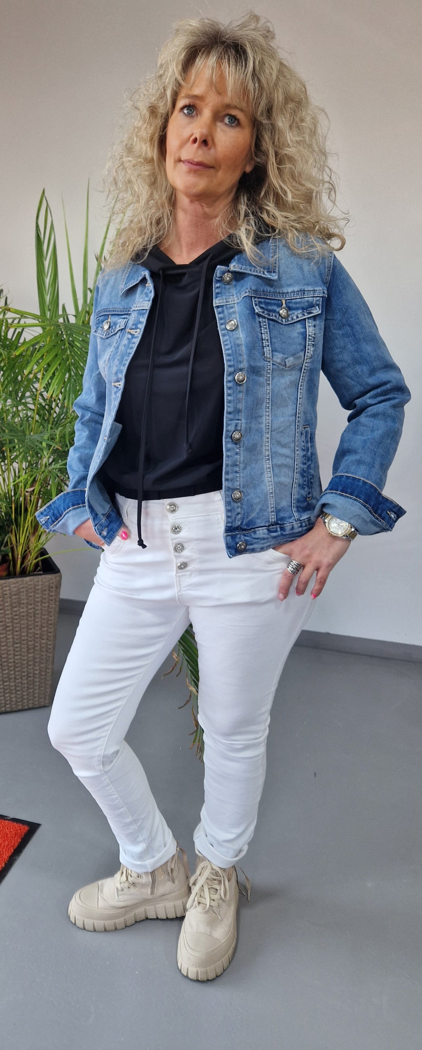 jeans jacke damen