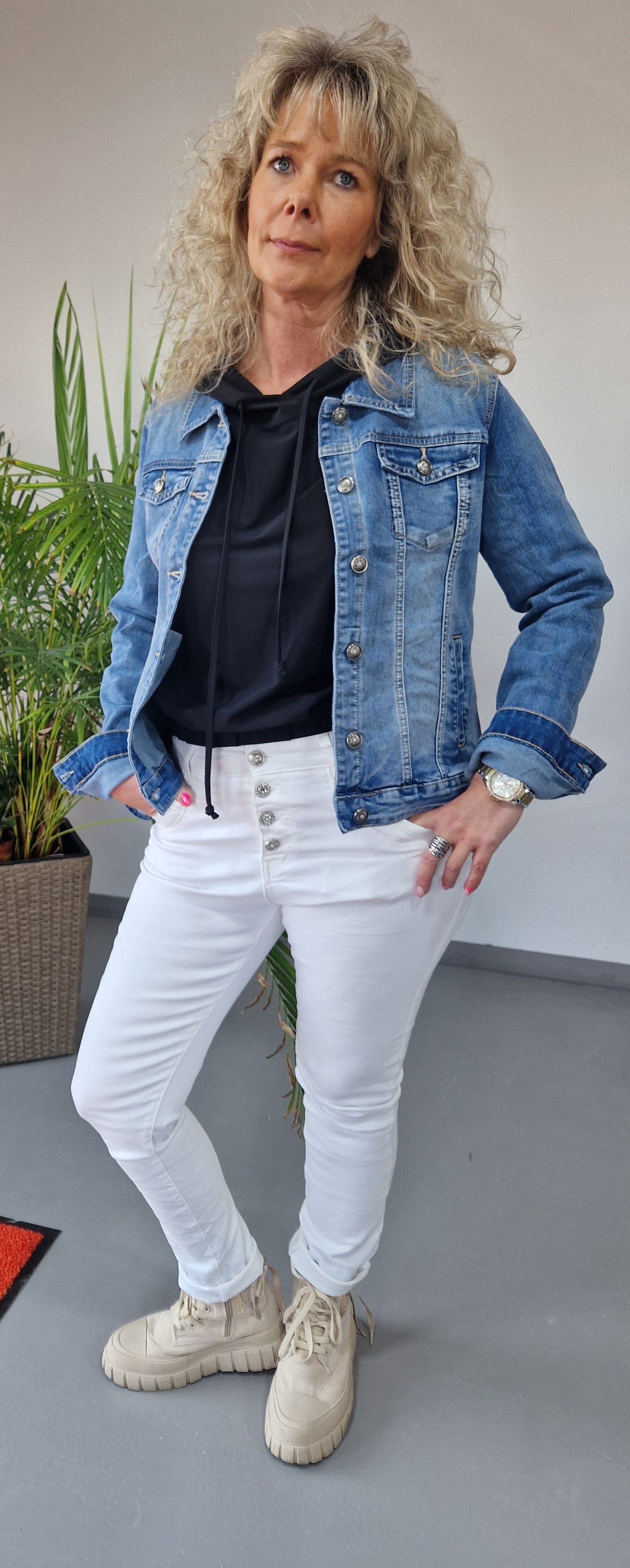 jeans jacke damen