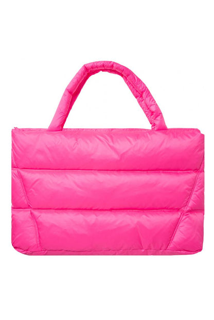 PUFFER WEEKENDER BAG AMO:RA VON SENSES IN VIVID PINK  MZ#00888 Mode-Zauber