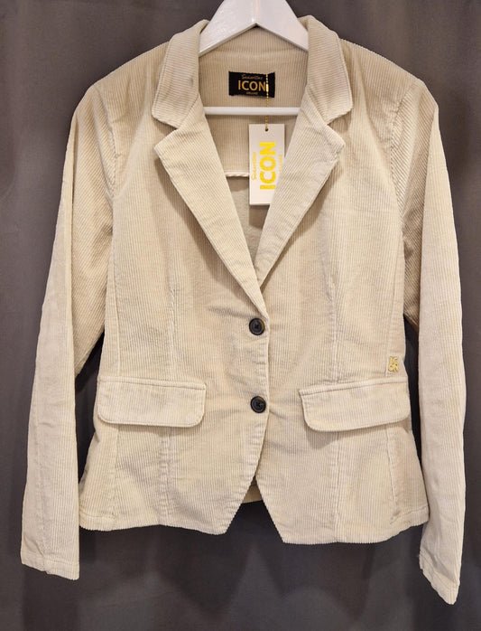 BLAZER SHORT CORD VON SENORITAS ICON IN NATURE MZ#01045 Mode-Zauber