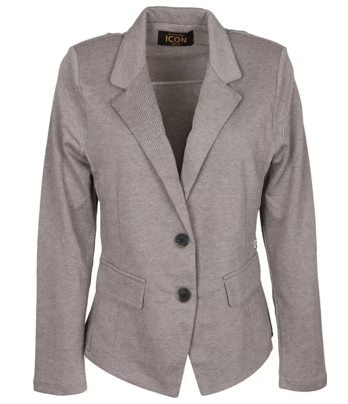 BLAZER SHORT VON SENORITAS ICON IN SLATE BEIGE MZ#00934 Mode-Zauber
