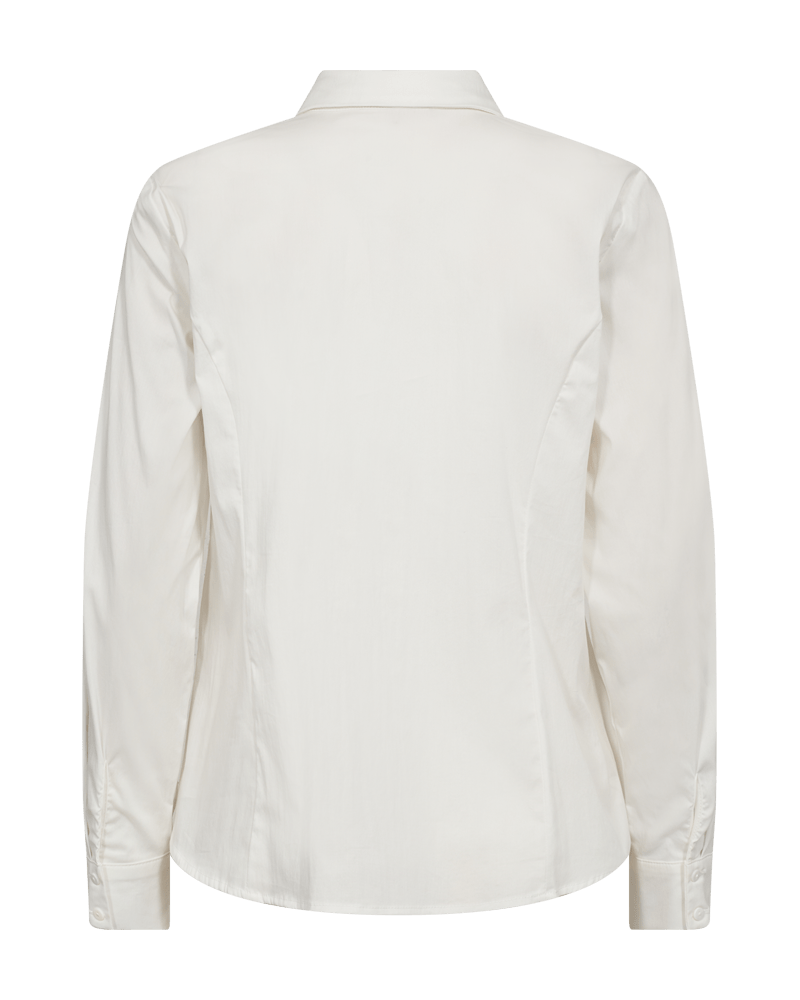 BLUSE FQORIANA-SH VON FREE/QUENT IN WEISS MZ#00760 Mode-Zauber