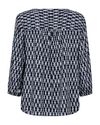 BLUSE FQADNEY VON FREE/QUENT SALUTE MIT MONDSTRAHLEN MZ#00870 Mode-Zauber