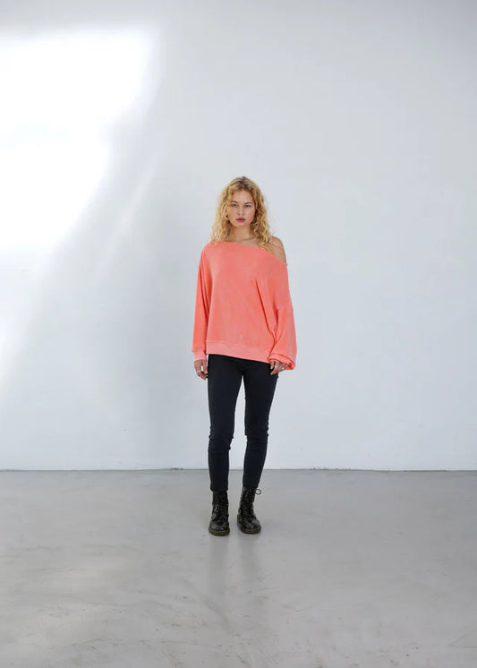 T-SHIRT CORY T VON OUTRYGHT IN PEACH AMBER MZ#00718 Mode-Zauber