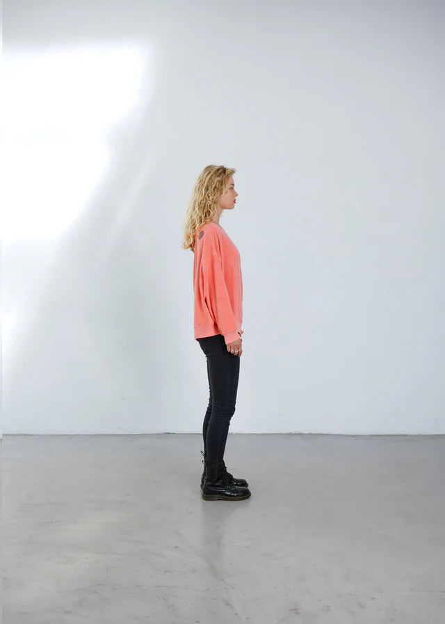 T-SHIRT CORY T VON OUTRYGHT IN PEACH AMBER MZ#00718 Mode-Zauber