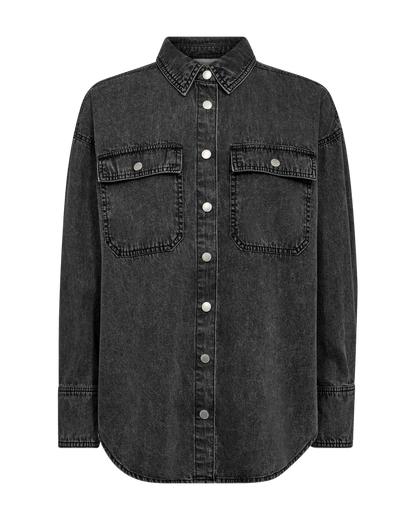 HEMD FQLISEA VON FREE/QUENT IN VINTAGE GREY DENIM MZ#00926