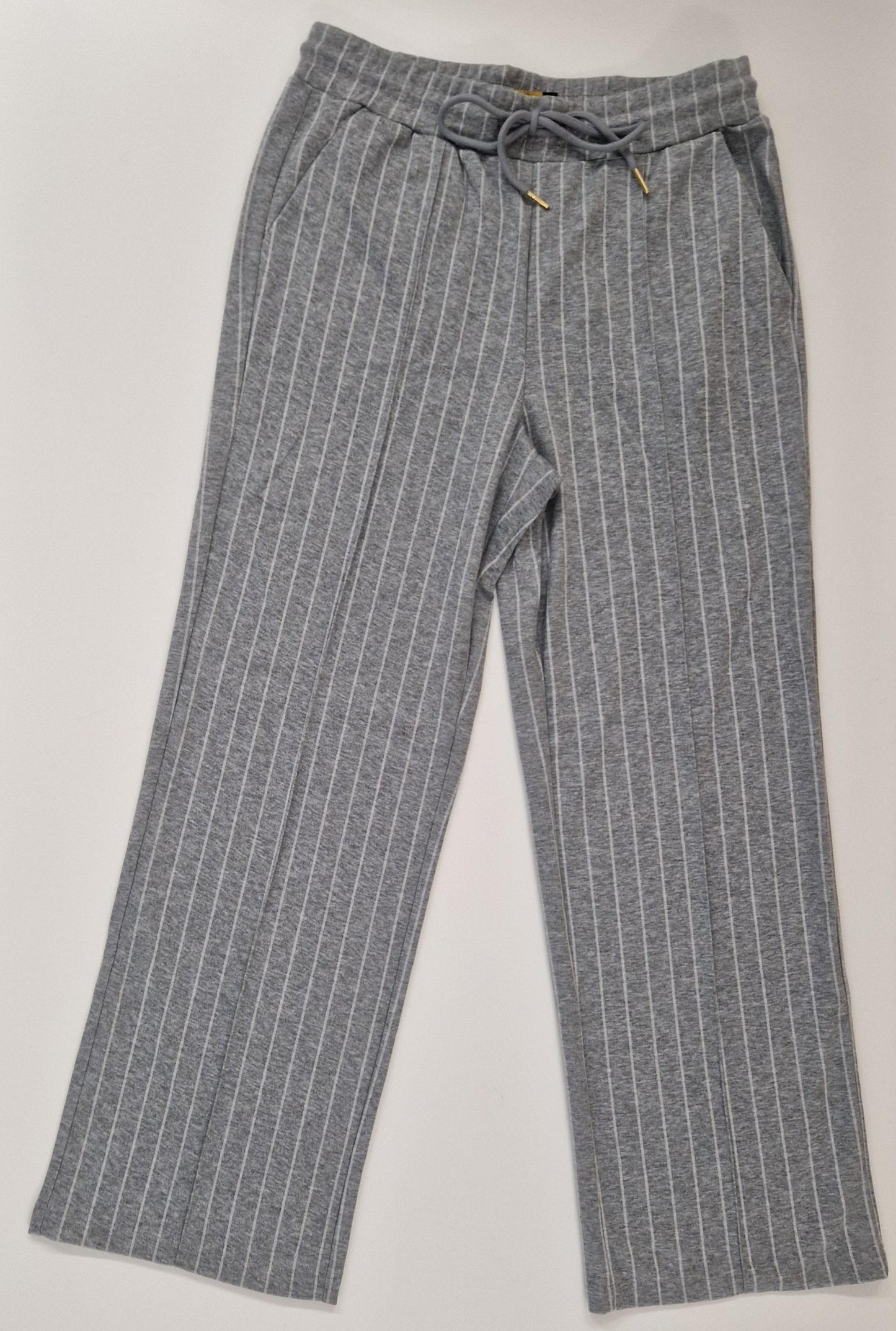 HOSE NICOLADA VON SENORITAS ICON IN GREY PIN STRIPE MZ#01030 Mode-Zauber