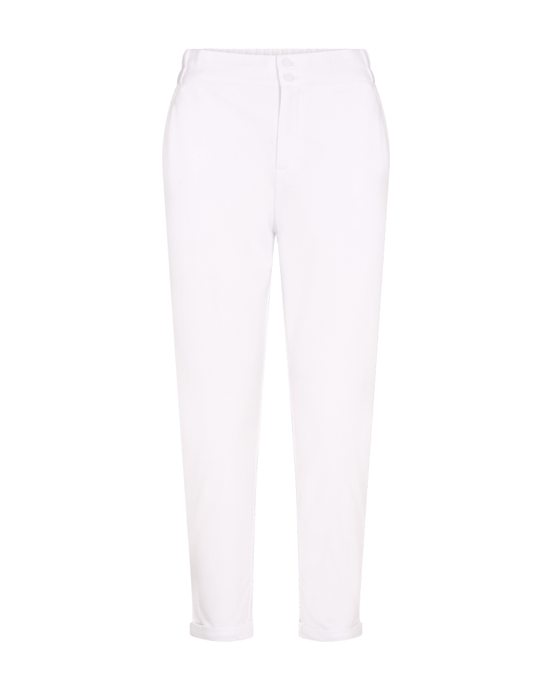 HOSE FQNANNI-ANKLE-PA VON FREE/QUENT IN BRILLANT WEIß MZ#00765 Mode-Zauber
