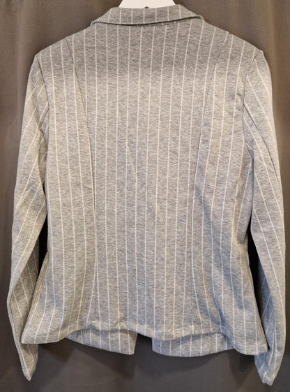 BLAZER SHORT VON SENORITAS ICON IN GREY PIN STRIPES MZ#01028 Mode-Zauber