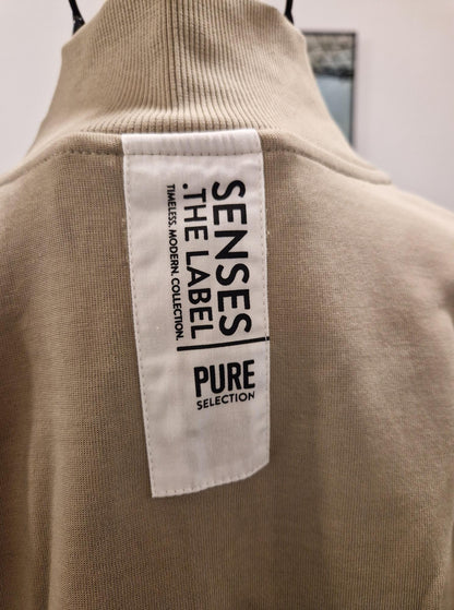 SWEATJACKE SK:Y VON SENSES IN SALBEI MZ#01039 Mode-Zauber