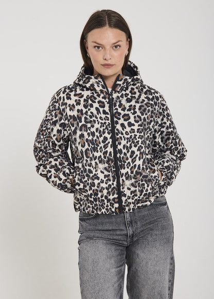 JACKE FQNIALA VON FREE/OUENT IN LEOPARDENPRINT MZ#00921 Mode-Zauber