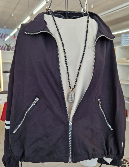 BLOUSON VON SENORITAS ICON IN SCHWARZ MZ#00936 Mode-Zauber