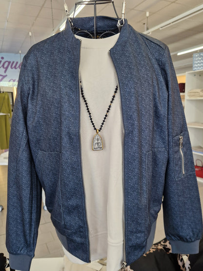 BLOUSON VON SENORITAS ICON IN BLAU MZ#00970 Mode-Zauber