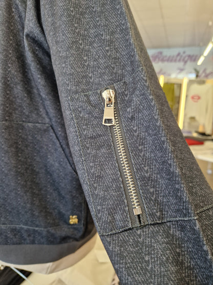BLOUSON VON SENORITAS ICON IN BLAU MZ#00970 Mode-Zauber