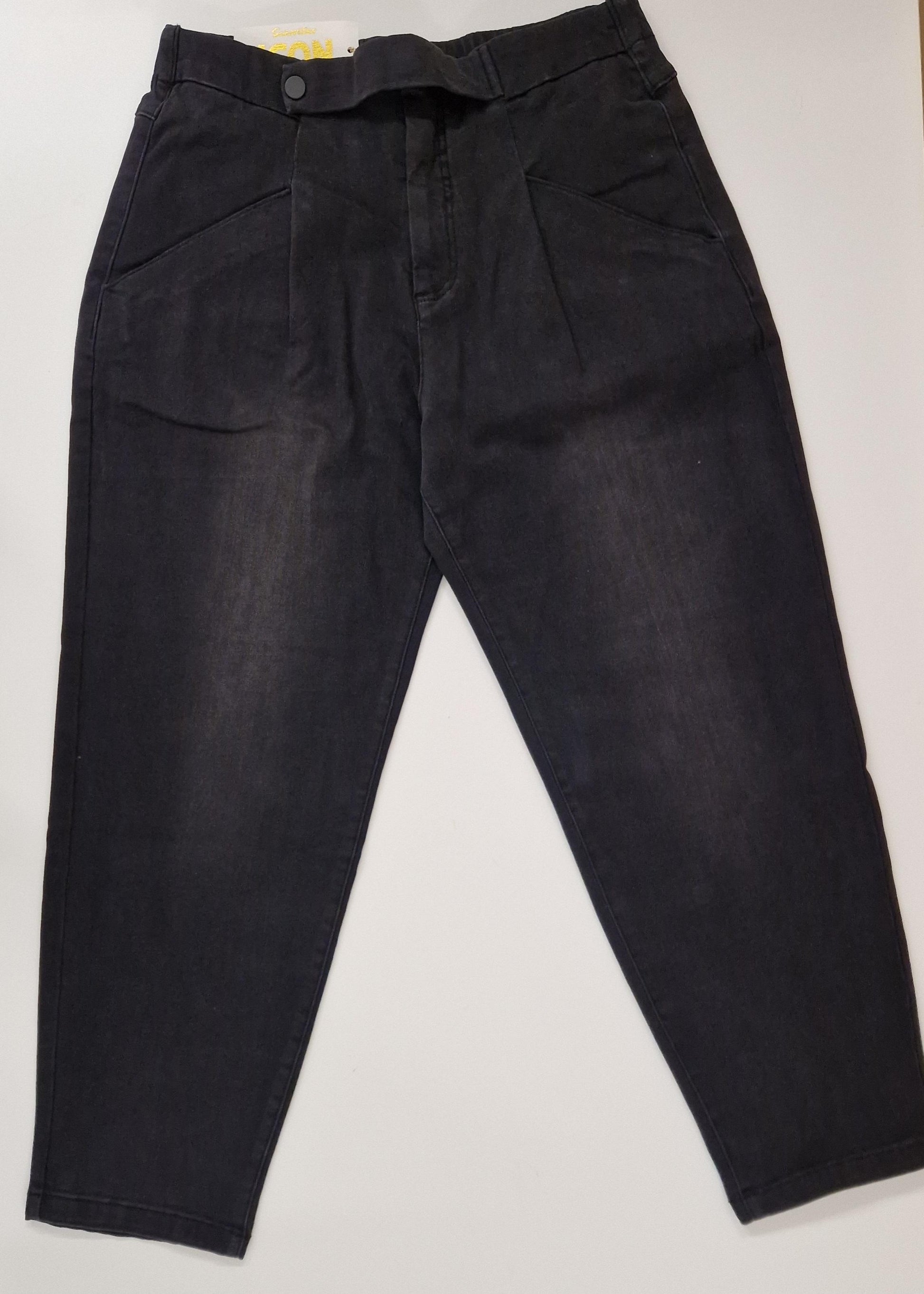 JEANS HEARTBREAKER VON SENORITAS ICON IN USED BLACK MZ#01032 Mode-Zauber