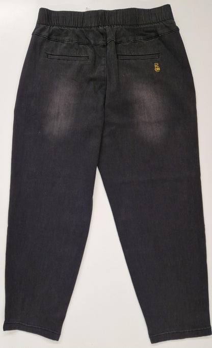 JEANS HEARTBREAKER VON SENORITAS ICON IN USED BLACK MZ#01032 Mode-Zauber