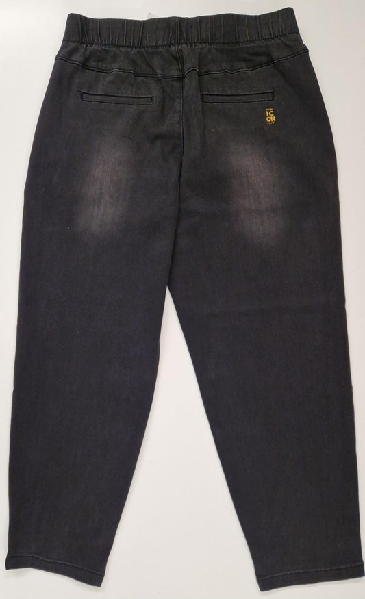 JEANS HEARTBREAKER VON SENORITAS ICON IN USED BLACK MZ#01032 Mode-Zauber