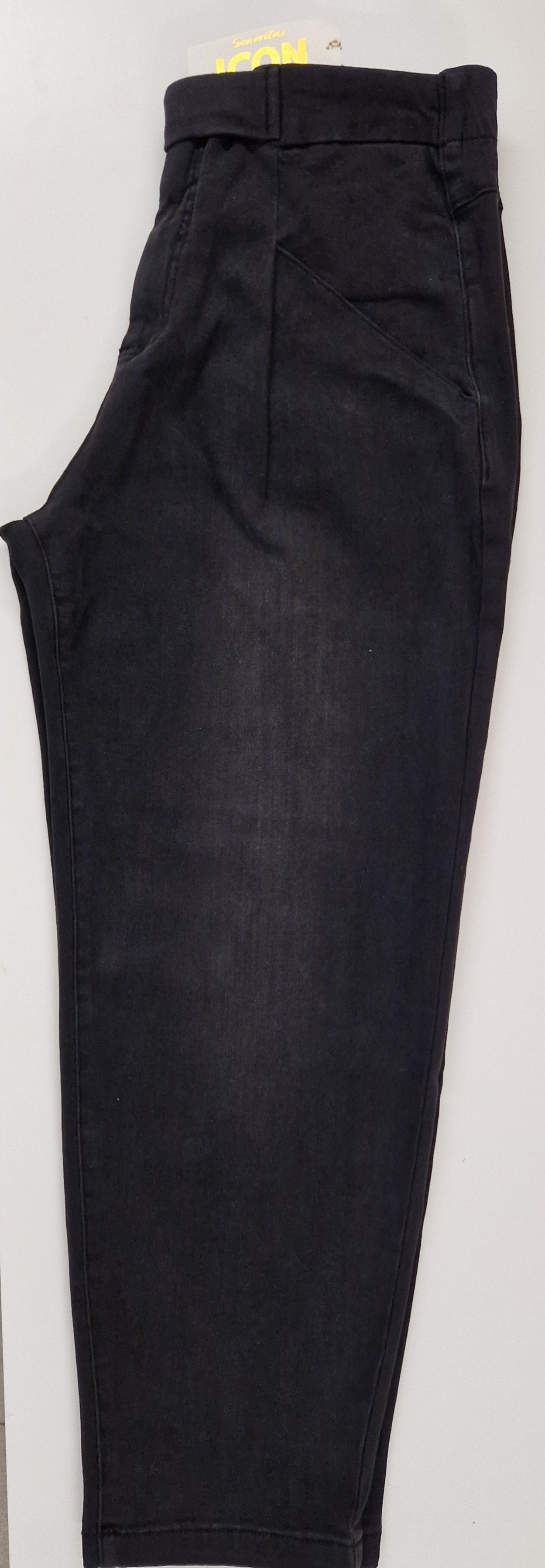 JEANS HEARTBREAKER VON SENORITAS ICON IN USED BLACK MZ#01032 Mode-Zauber