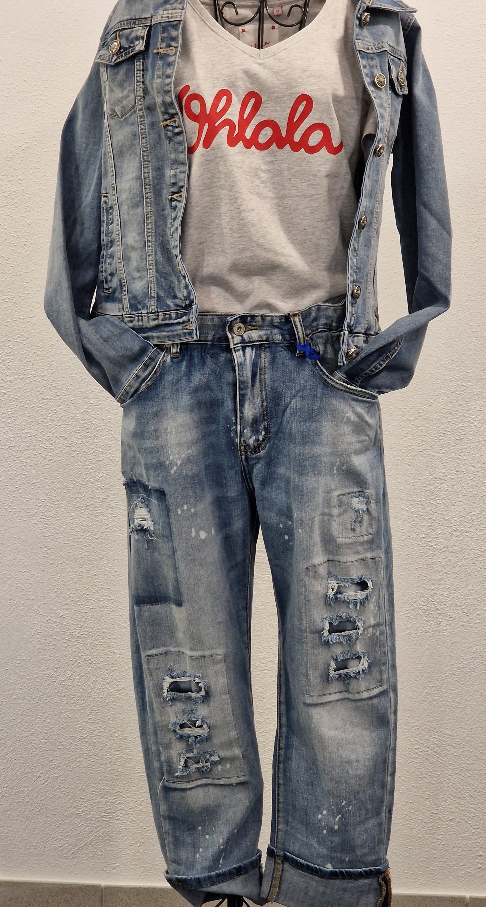 JEANS DAMEN BLAU MZ#00143