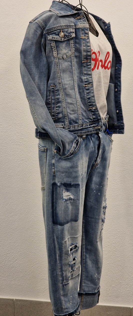 JEANS DAMEN BLAU MZ#00143