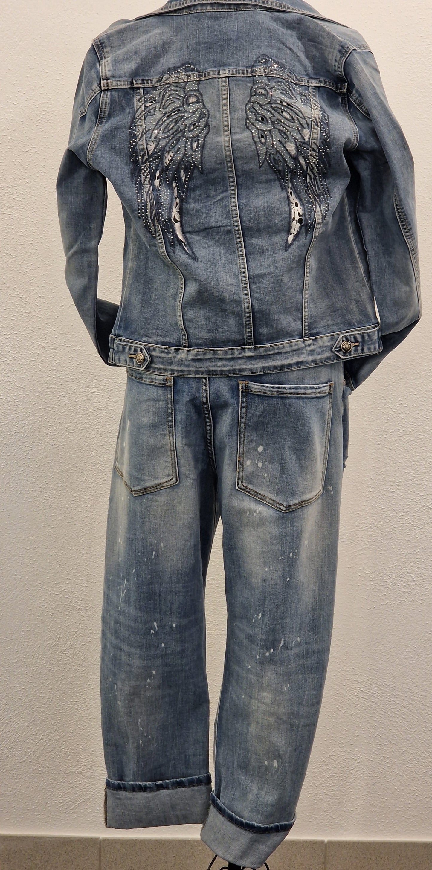 JEANS DAMEN BLAU MZ#00143