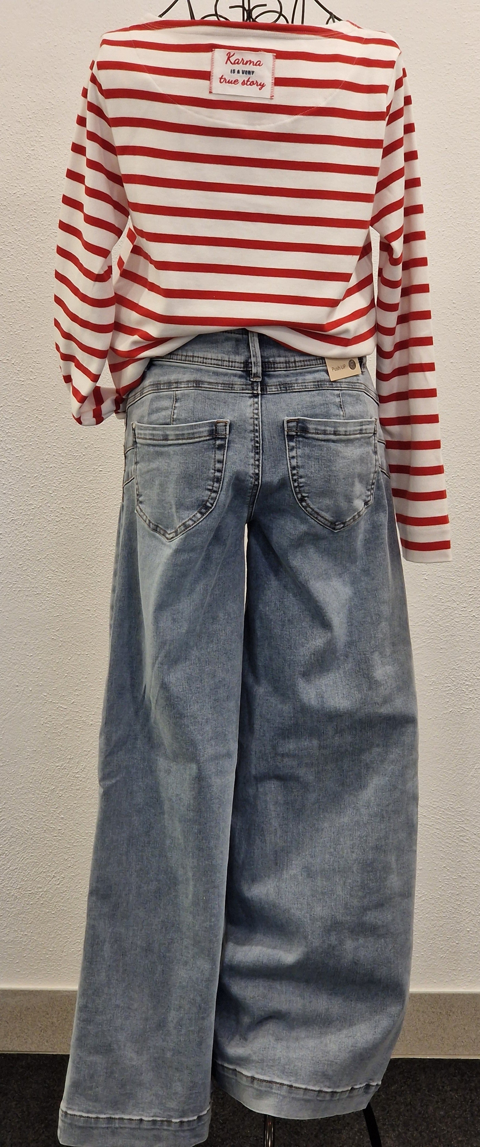 JEANS DAMEN FQLOPEZ VON FREE/QUENT IN HELLBLAU MZ#00565 mode-zauber