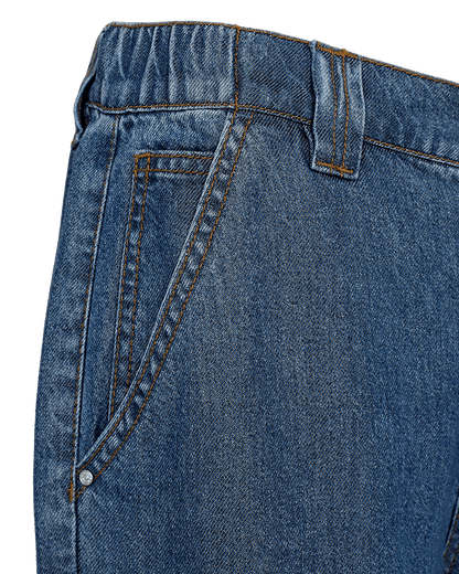 JEANS FQMILO VON FREE/QUENT MITTELBLAUER DENIM MZ#00874