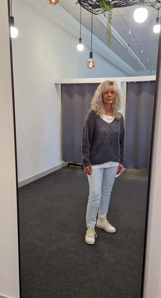 JEANS VON PLACE DU JOUR IN HELLBLAU MZ#00804 Mode-Zauber