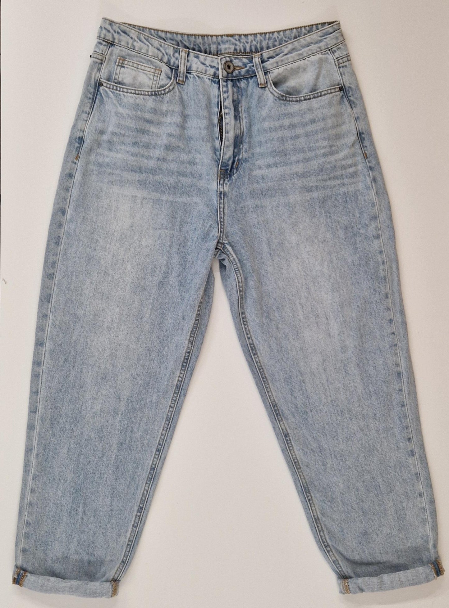 JEANS VON 3D DENIM IN BLAU MZ#00837 Mode-Zauber