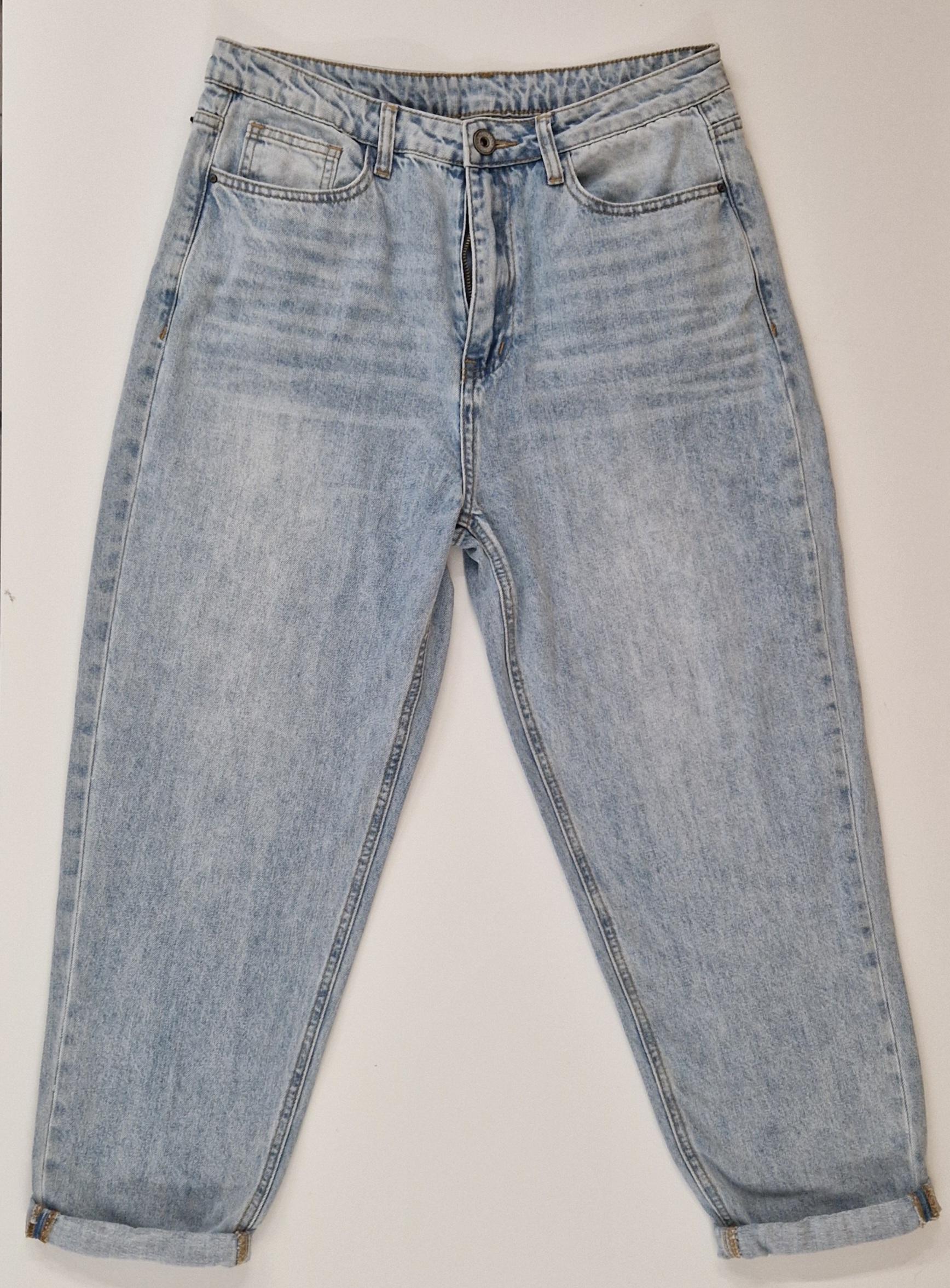 JEANS VON 3D DENIM IN BLAU MZ#00837 Mode-Zauber