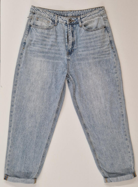 JEANS VON 3D DENIM IN BLAU MZ#00837 Mode-Zauber