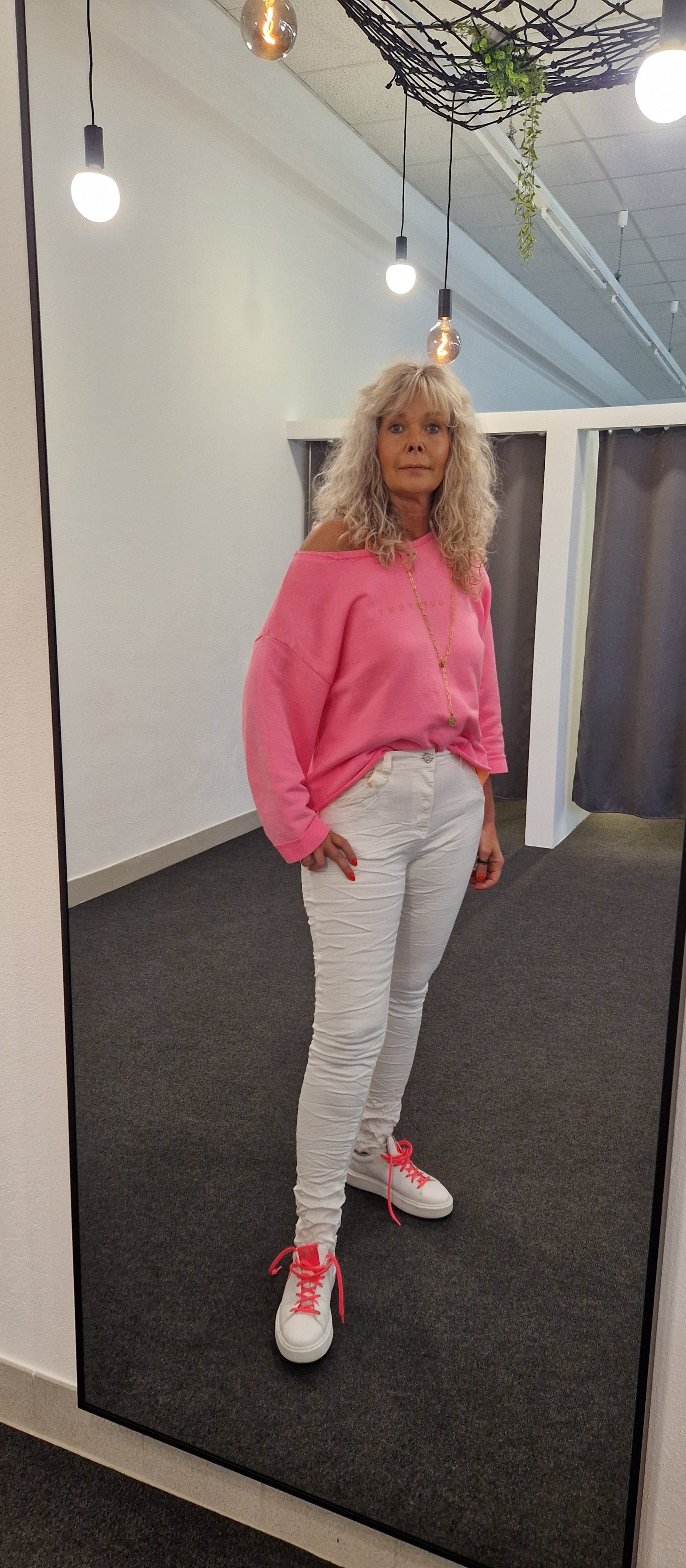 JEANS VON SEWELLY IN WEISS MZ#00841 Mode-Zauber