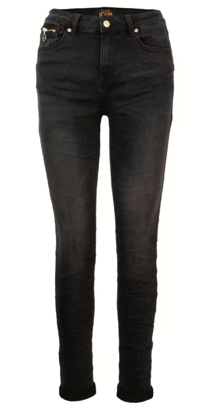 JEANS  CALIFORNIA SUNRISE VON SENORITAS ICON IN SCHWARZ MZ#00928 Mode-Zauber