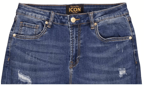JEANS RAINBOW VON SENORITAS ICON IN INDIGO WASH MZ#00932 Mode-Zauber