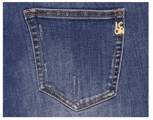 JEANS RAINBOW VON SENORITAS ICON IN INDIGO WASH MZ#00932 Mode-Zauber