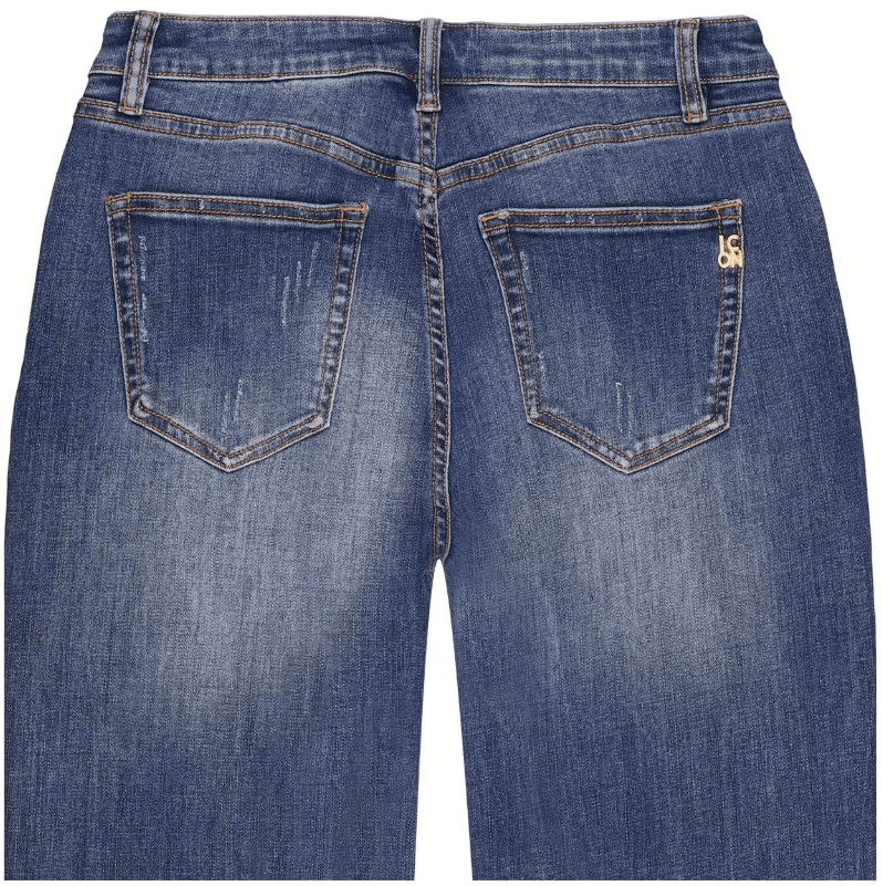 JEANS RAINBOW VON SENORITAS ICON IN INDIGO WASH MZ#00932 Mode-Zauber