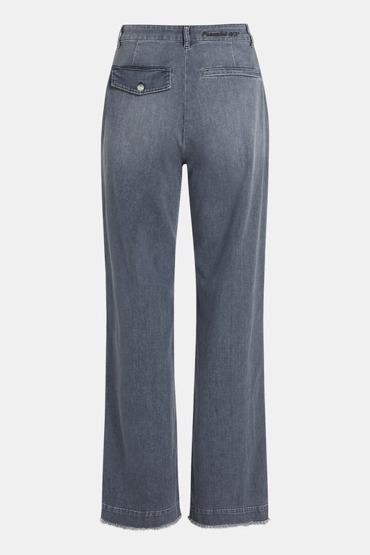 jeans damen W24MAIN grau MZ#00575 mode-zauber