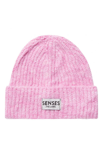 STRICKMUETZE AL:PS VON SENSES IN ROSE PINK MELANGE MZ#00944 Mode-Zauber