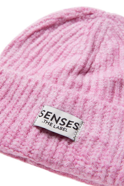 STRICKMUETZE AL:PS VON SENSES IN ROSE PINK MELANGE MZ#00944 Mode-Zauber