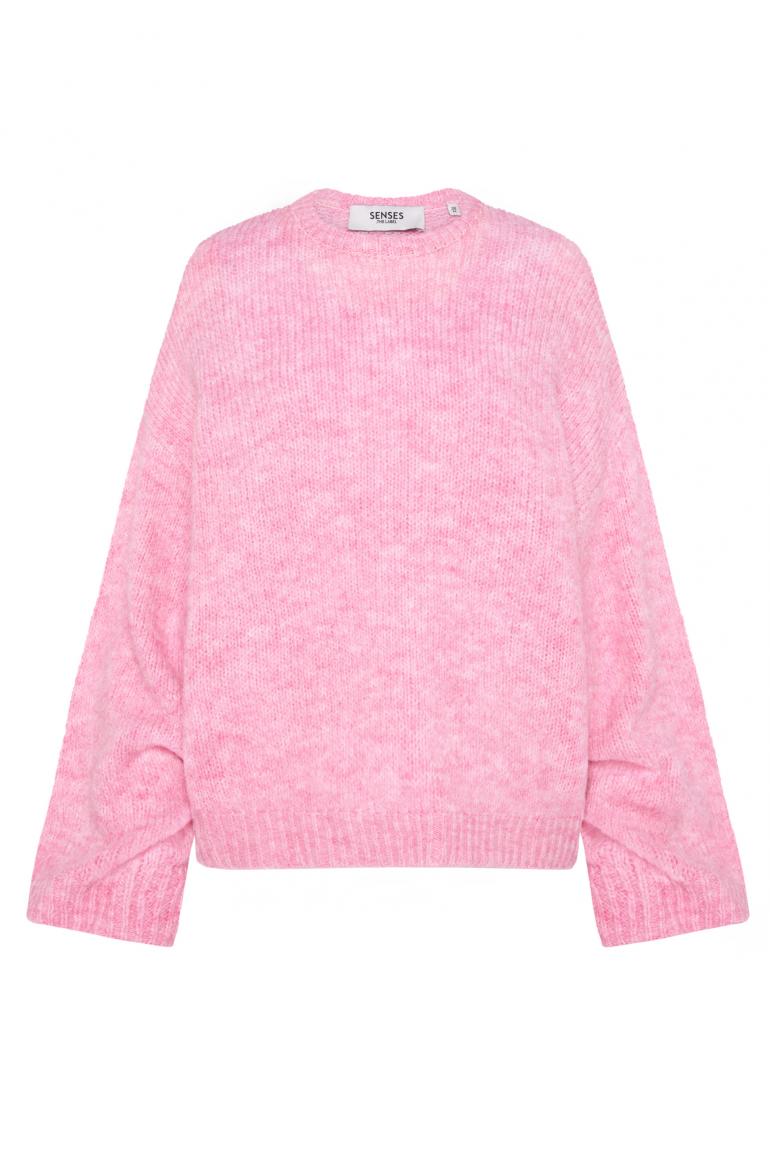 PULLOVER MELLIERT KO:BE MIT WEITEN ÄRMELN VON SENSES MZ#01002 Mode-Zauber