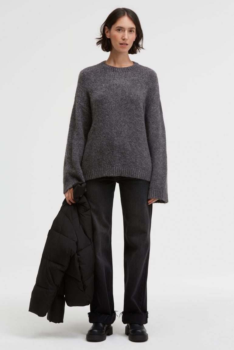 PULLOVER MELLIERT KO:BE MIT WEITEN ÄRMELN VON SENSES MZ#01002 Mode-Zauber