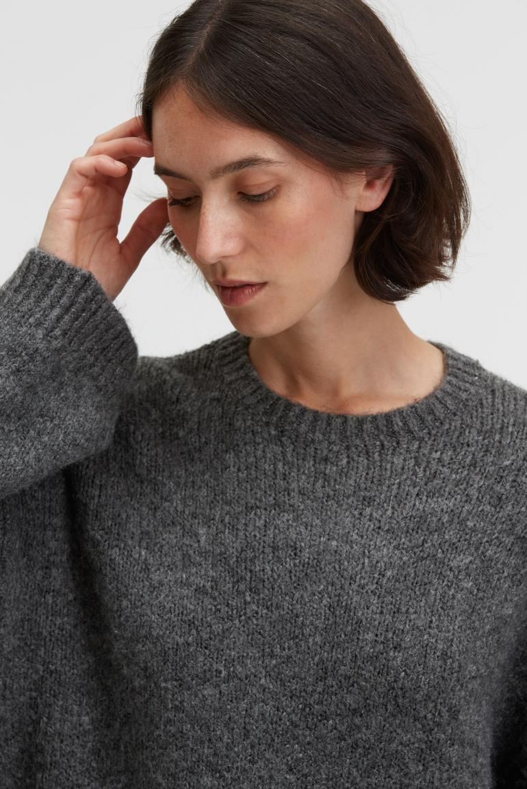PULLOVER MELLIERT KO:BE MIT WEITEN ÄRMELN VON SENSES MZ#01002 Mode-Zauber